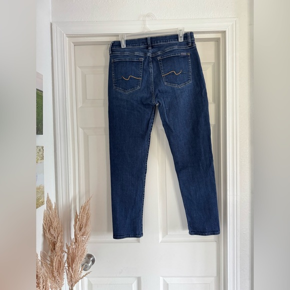 7 For All Mankind Josefina Ankle Jeans, Size 29 - Picture 2 of 10
